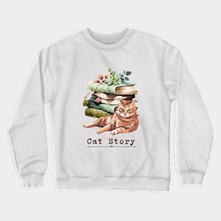 CAT STORY Crewneck Sweatshirt